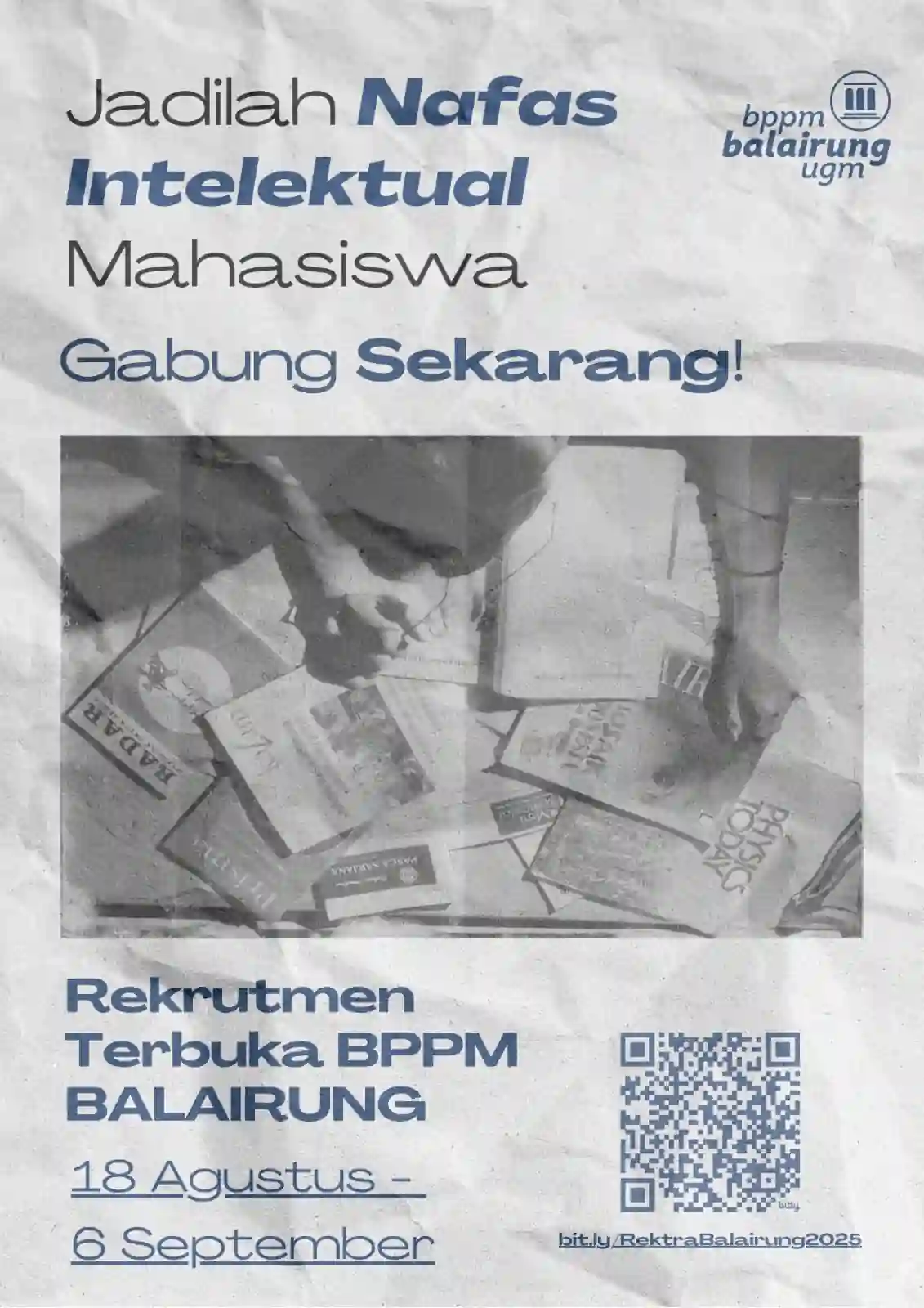 Poster Pendaftaran BPPM Balairung